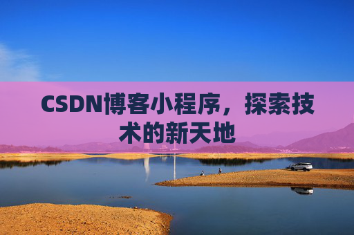 CSDN博客小程序，探索技术的新天地
